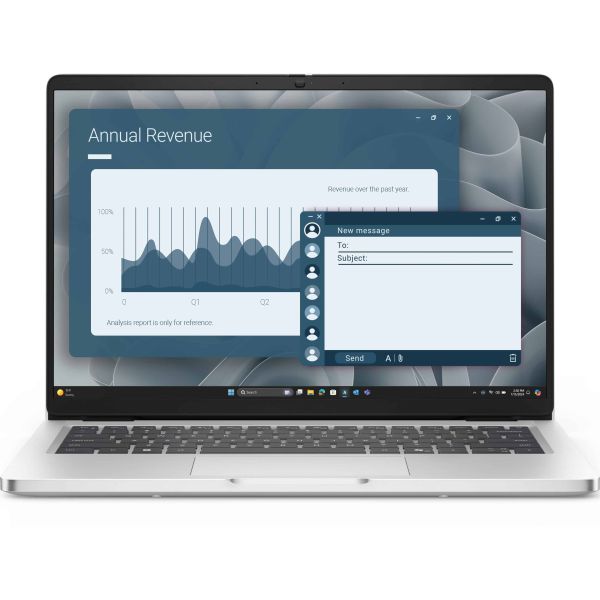 DELL Pro 14 PC14255 Copilot+ PC AMD Ryzen AI 7 PRO 350 Laptop 35,6 cm (14") Full HD+ 16 GB DDR5-SDRAM 1 TB SSD Wi-Fi 6E (802.11ax) Windows 11 Pro Duits Platina (CYYGK) DELL Pro 14 PC14255 Copilot+ PC AMD Ryzen AI 7 PRO 350 Laptop 35,6 cm (14") Full HD+ 16 GB DDR5-SDRAM 1 TB SSD Wi-Fi 6E (802.11ax) Windows 11 Pro Duits Platina (CYYGK)