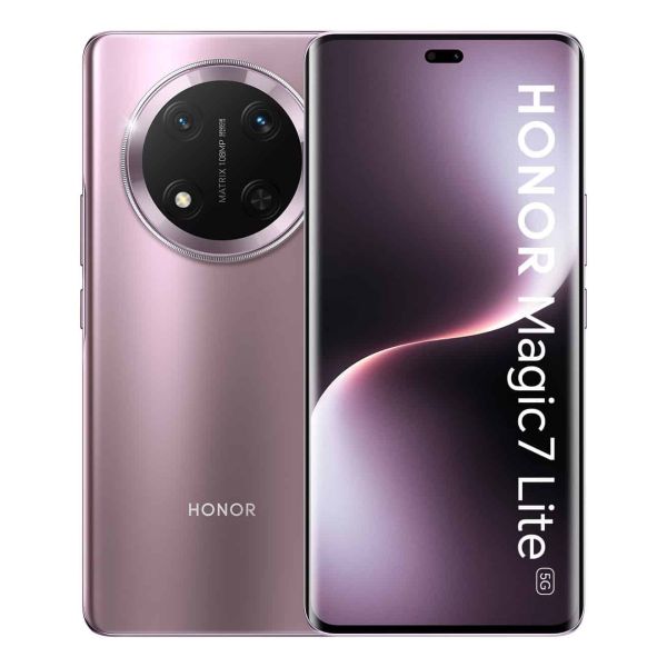 Honor Magic7 Lite 17,2 cm (6.78") Android 14 5G USB Type-C 8 GB 512 GB 6600 mAh Paars (5109BQBG) Honor Magic7 Lite 17,2 cm (6.78") Android 14 5G USB Type-C 8 GB 512 GB 6600 mAh Paars (5109BQBG)