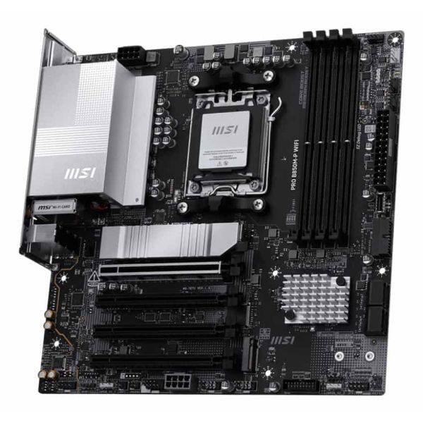 MSI PRO B850M-P WIFI moederbord AMD B850 Socket AM5 micro ATX (7E71-001R)