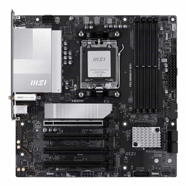 MSI PRO B850M-P WIFI moederbord AMD B850 Socket AM5 micro ATX (7E71-001R)
