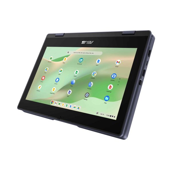 ASUS Chromebook CR11 Flip CR1104FTA-NS0086 Intel® N N150 29,5 cm (11.6") Touchscreen HD 8 GB LPDDR5-SDRAM 64 GB eMMC Wi-Fi 6 (802.11ax) ChromeOS US International Grijs (90NX08W1-M002S0)
