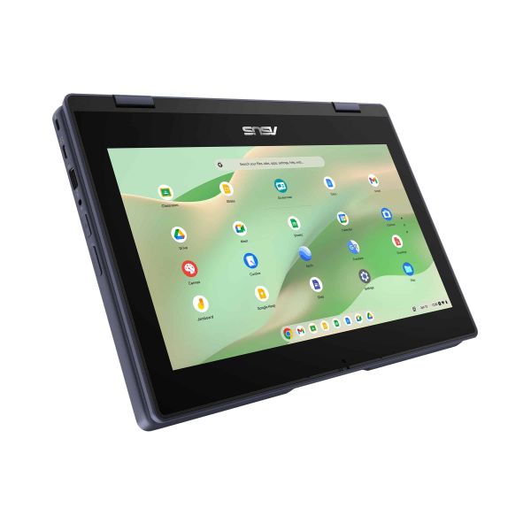 ASUS Chromebook CR11 Flip CR1104FTA-NS0086 Intel® N N150 29,5 cm (11.6") Touchscreen HD 8 GB LPDDR5-SDRAM 64 GB eMMC Wi-Fi 6 (802.11ax) ChromeOS US International Grijs (90NX08W1-M002S0)