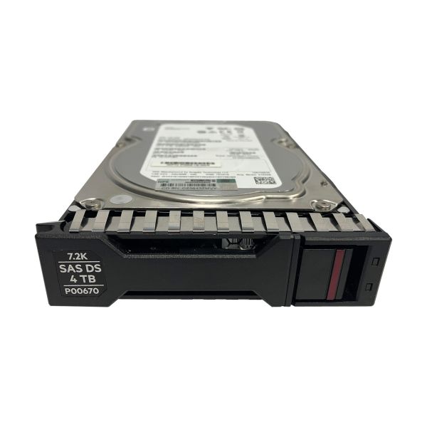 HP 4TB 12G SAS 3.5" Refurbished Hard Drive (P00670-001-RFB)
