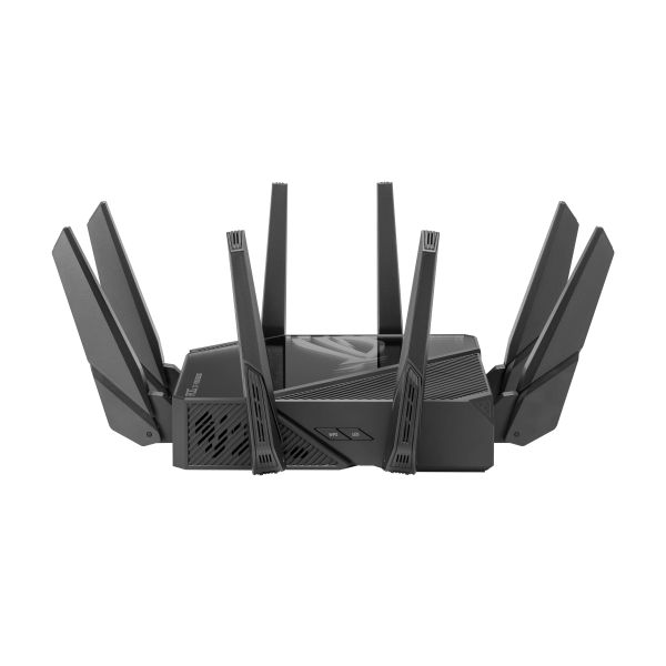 ASUS ROG Rapture GT-AXE16000 draadloze router 10 Gigabit Ethernet Tri-band (2,4 GHz / 5 GHz / 6 GHz) Zwart (GT-AXE16000)