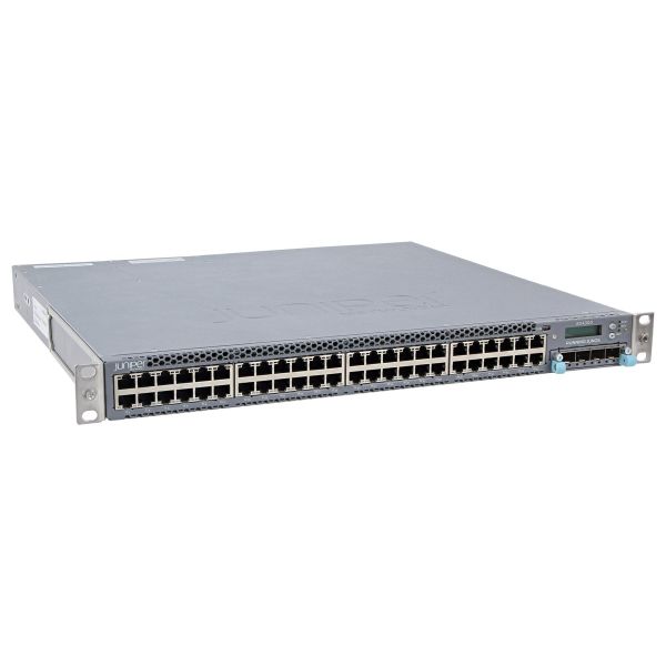 Juniper EX4300, 48-Port 10/100/1000BaseT + 350W AC PS (Airflow in) (EX4300-48T-AFI)