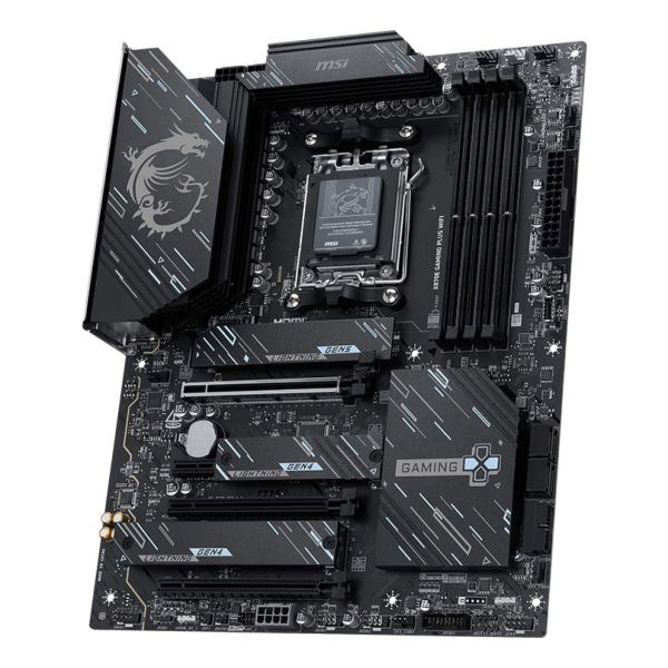 MSI X870E GAMING PLUS WIFI moederbord AMD X870E Socket AM5 ATX (X870EGAMINGPLWIFI)