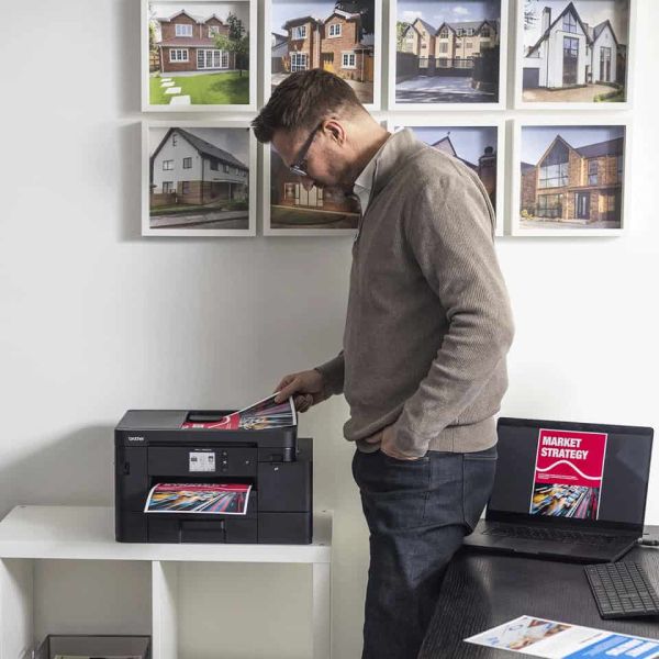 Brother MFC-J4550DW multifunctionele printer Inkjet A4 1200 x 4800 DPI Wifi (MFCJ4550DWRE1)