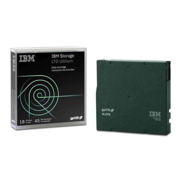 IBM 02XW568 back-up-opslagmedium Lege gegevenscartridge 18000 GB LTO (IBTU18000R)