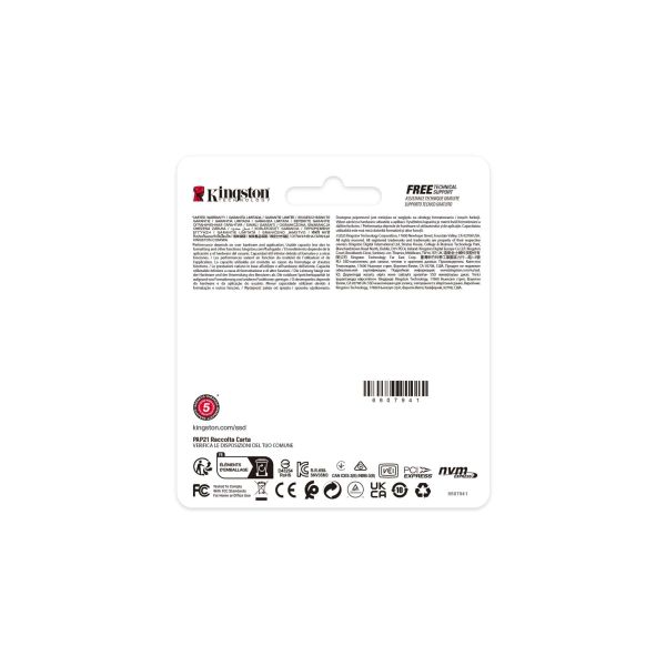 Kingston Technology 2000G NV3 M.2 2230 NVMe SSD (SNV3SM3/2T0)
