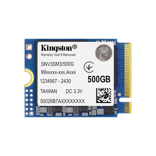 Kingston Technology 500G NV3 M.2 2230 NVMe SSD (SNV3SM3/500G) Kingston Technology 500G NV3 M.2 2230 NVMe SSD (SNV3SM3/500G)