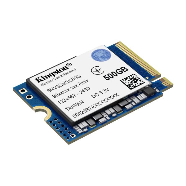 Kingston Technology 500G NV3 M.2 2230 NVMe SSD (SNV3SM3/500G)