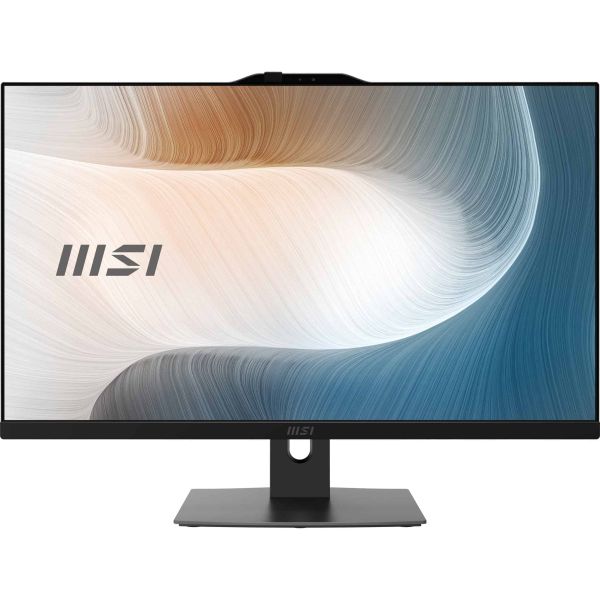 MSI Modern AM242P 1M-1848AT Intel Core 3 100U 60,5 cm (23.8") 1920 x 1080 Pixels Alles-in-één-pc 8 GB DDR5-SDRAM 256 GB SSD Windows 11 Pro Wi-Fi 6E (802.11ax) Zwart (00AE0721-1848)