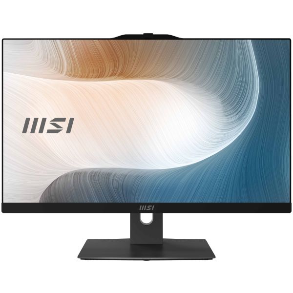 MSI Modern AM242P 1M-1869AT Intel Core 5 120U 60,5 cm (23.8") 1920 x 1080 Pixels Alles-in-één-pc 16 GB DDR5-SDRAM 512 GB SSD Windows 11 Pro Wi-Fi 6E (802.11ax) Zwart (00AE0721-1869)