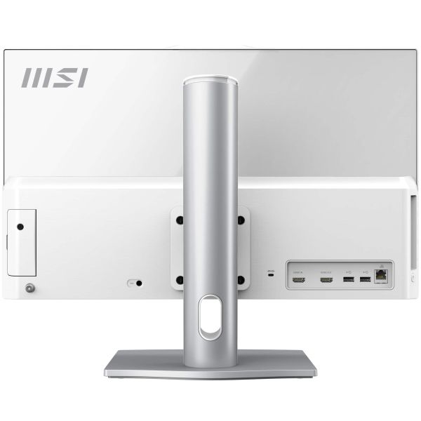 MSI Modern AM242TP 1M-1874AT Intel Core 5 120U 60,5 cm (23.8") 1920 x 1080 Pixels Touchscreen Alles-in-één-pc 16 GB DDR5-SDRAM 512 GB SSD Windows 11 Home Wi-Fi 6E (802.11ax) Wit (00AE0722-1874)