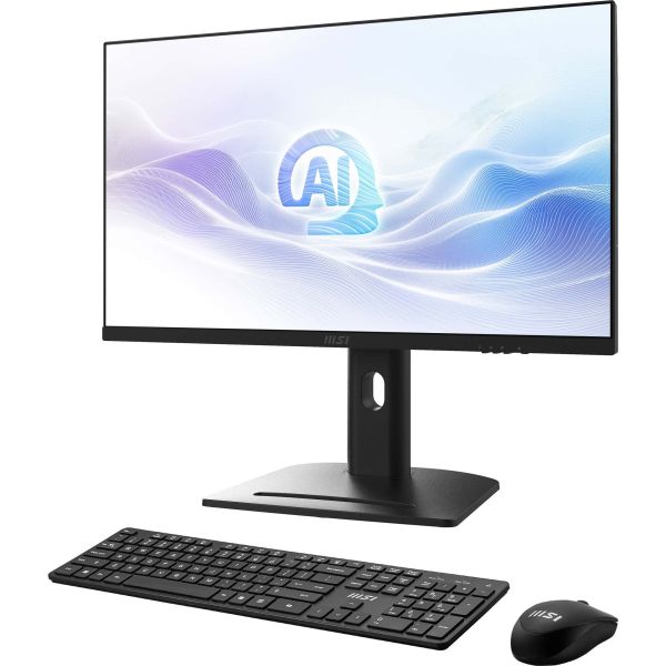 MSI Modern AM273QP AI 1UMG-221AT Intel Core Ultra 7 155H 68,6 cm (27") 2560 x 1440 Pixels Alles-in-één-pc 32 GB DDR5-SDRAM 1 TB SSD Windows 11 Pro Wi-Fi 6E (802.11ax) Zwart (00AF0111-221)