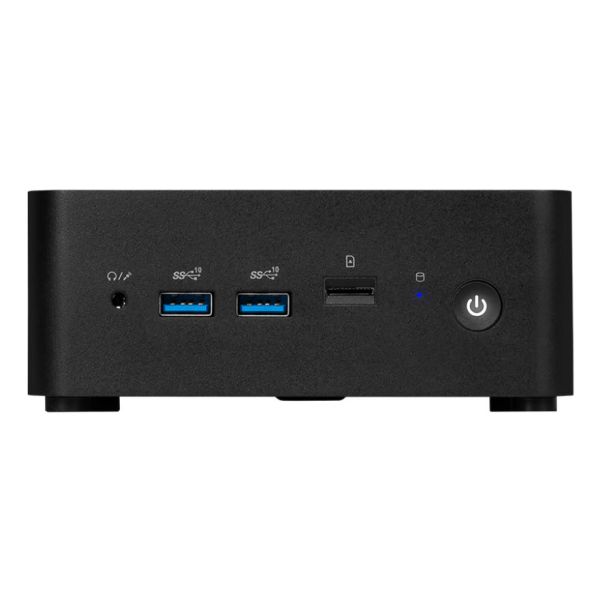 MSI CUBI NUC AI 1UMG-018BEU PC/workstation barebone Mini PC Zwart 155H Intel SoC (936-B20911-018)