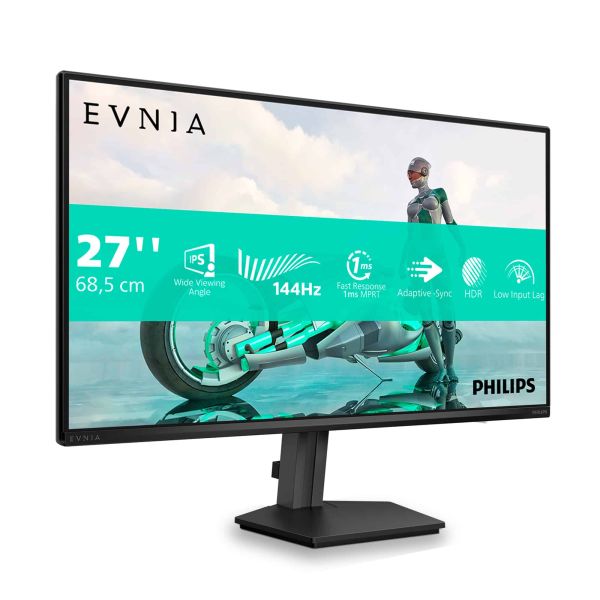 Philips Evnia 3000 27M2N3200NF/00 computer monitor 68,6 cm (27") 1920 x 1080 Pixels Full HD LCD Grijs (27M2N3200NF/00)