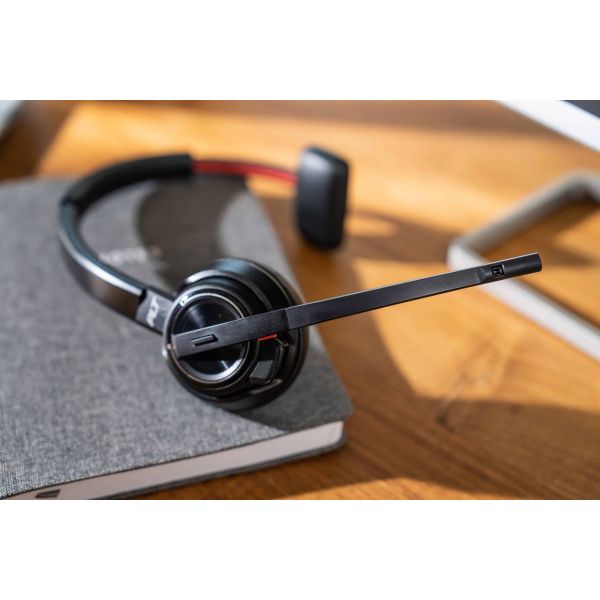Poly Savi 8210 UC Microsoft Teams Certified DECT 1880-1900 MHz USB-A Headset (209212-02)