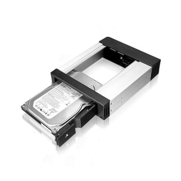 ICY BOX IB-158SK-B 13,3 cm (5.25") Carrierpaneel Zwart (IB-158SSK-B)