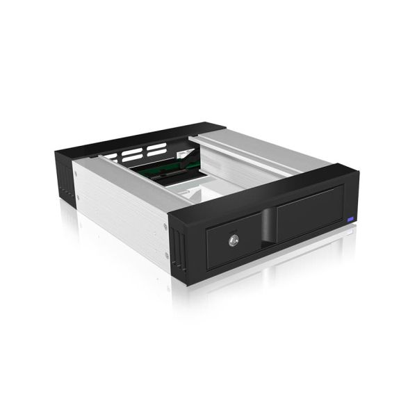 ICY BOX IB-158SSK-B 13,3 cm (5.25") Carrierpaneel Zwart (IB-158SSK-B)