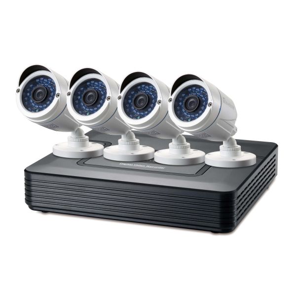 LevelOne DSK-8001 videotoezichtkit Bedraad 8 kanalen (DSK-8001)
