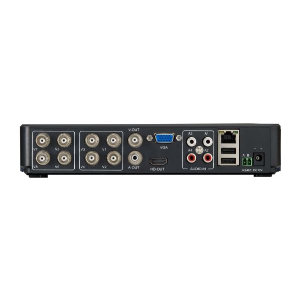 LevelOne DSK-8001 videotoezichtkit Bedraad 8 kanalen (DSK-8001)