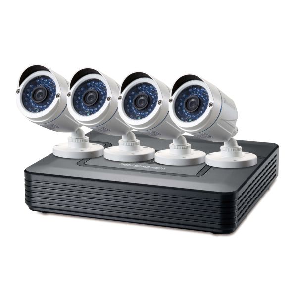 LevelOne DSK-8001 videotoezichtkit Bedraad 8 kanalen (DSK-8001)