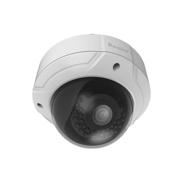 LevelOne FCS-3085 bewakingscamera Dome IP-beveiligingscamera Binnen & buiten 2688 x 1520 Pixels Plafond/muur (FCS-3085)