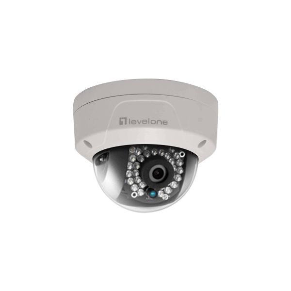 LevelOne FCS-3087 Dome IP-beveiligingscamera Binnen & buiten 2560 x 1920 Pixels Plafond/muur (FCS-3087)