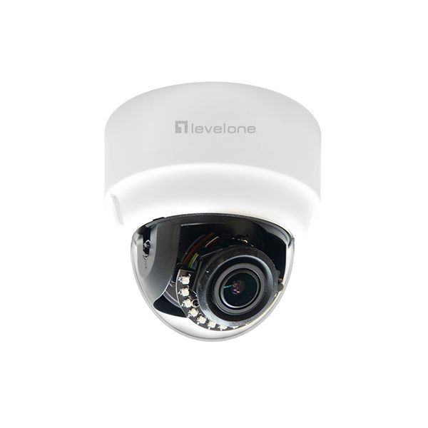 LevelOne FCS-3303 Dome IP-beveiligingscamera Binnen & buiten 2048 x 1536 Pixels Plafond/muur (FCS-3303)