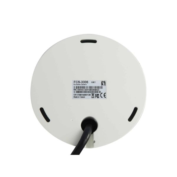 LevelOne FCS-3306 Dome IP-beveiligingscamera Binnen & buiten 2048 x 1536 Pixels Plafond/muur (FCS-3306)