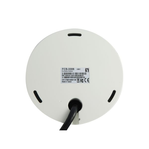 LevelOne FCS-3306 bewakingscamera Dome IP-beveiligingscamera Binnen & buiten 2048 x 1536 Pixels Plafond/muur (FCS-3306)