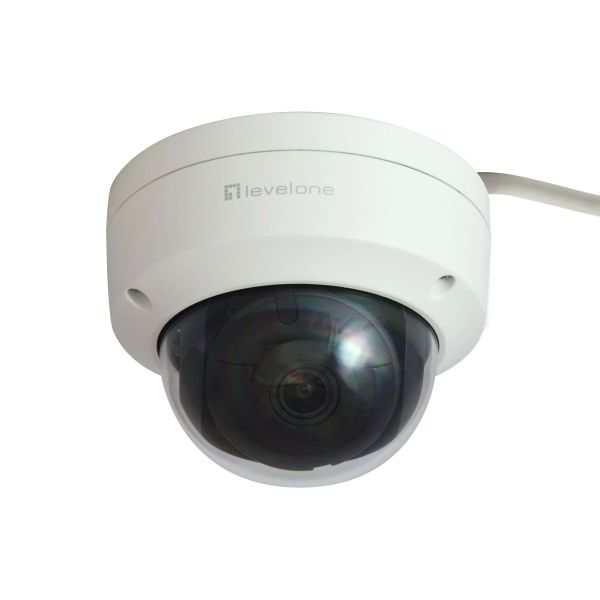 LevelOne FCS-3403 bewakingscamera Dome IP-beveiligingscamera Binnen & buiten 2680 x 1520 Pixels Plafond (FCS-3403)