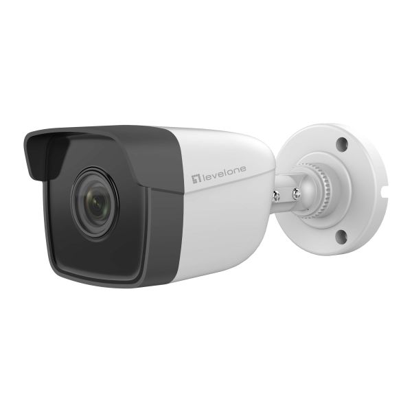 LevelOne FCS-5201 bewakingscamera Rond IP-beveiligingscamera Binnen & buiten 1920 x 1080 Pixels Plafond/muur (FCS-5201)