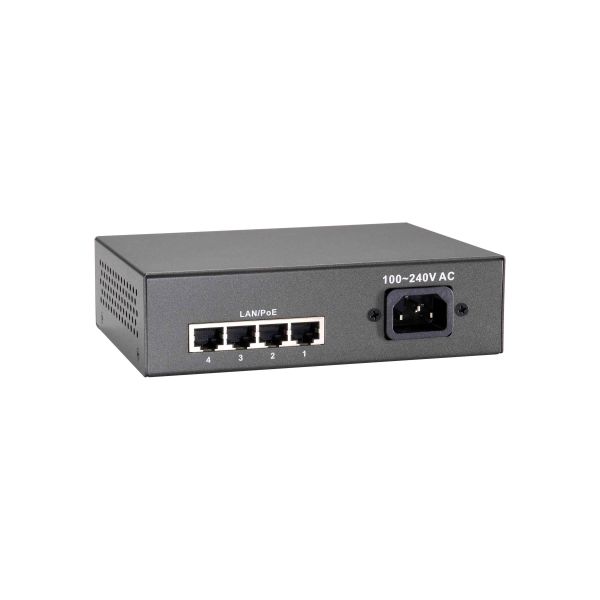 LevelOne FEP-0511 netwerk-switch Fast Ethernet (10/100) Power over Ethernet (PoE) Grijs (FEP-0511)