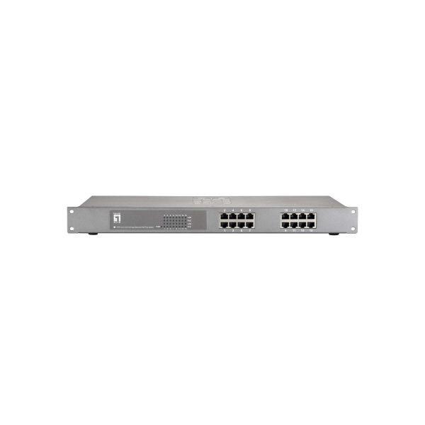 LevelOne FEP-1612W150 netwerk-switch Fast Ethernet (10/100) Power over Ethernet (PoE) Grijs (FEP-1612W150)