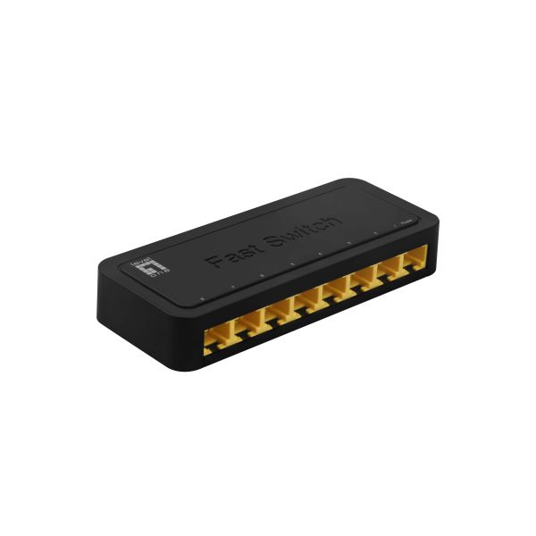 LevelOne FEU-0812 netwerk-switch Unmanaged Fast Ethernet (10/100) Zwart (FEU-0812)