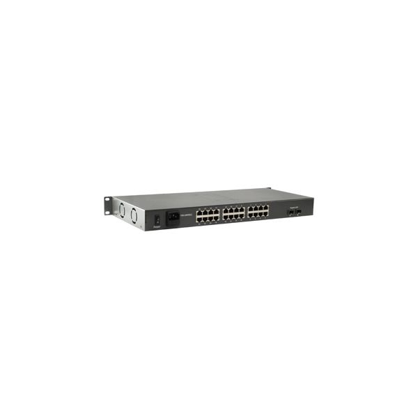 LevelOne FGP-2602W380 netwerk-switch Unmanaged Fast Ethernet (10/100) Power over Ethernet (PoE) Zwart (FGP-2602W380)