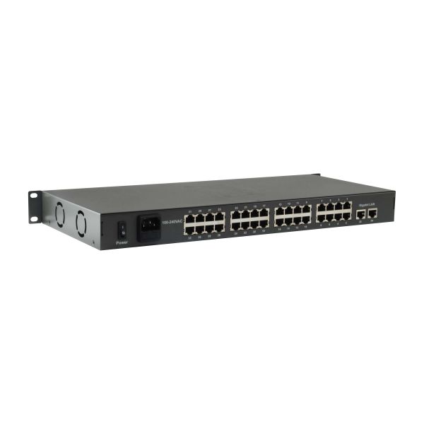 LevelOne FGP-3400W250 netwerk-switch Unmanaged Fast Ethernet (10/100) Power over Ethernet (PoE) Zwart (FGP-3400W250)