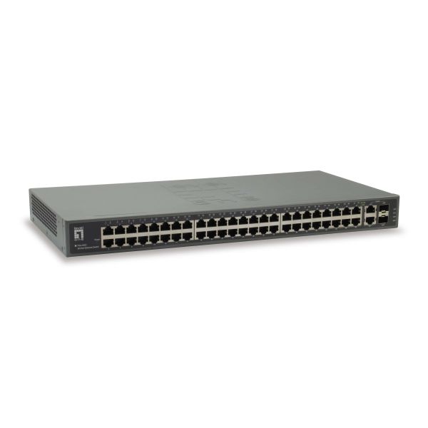 LevelOne FGU-5021 netwerk-switch Fast Ethernet (10/100) Grijs (FGU-5021)