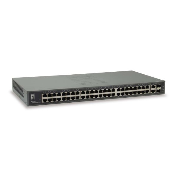 LevelOne FGU-5021 netwerk-switch Fast Ethernet (10/100) Grijs (FGU-5021)