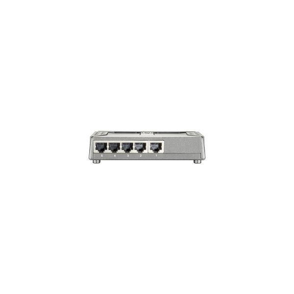 LevelOne FSW-0508TX netwerk-switch Unmanaged Fast Ethernet (10/100) Zwart, Grijs (FSW-0508TX)