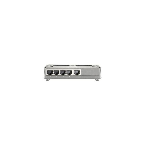 LevelOne FSW-0508TX netwerk-switch Unmanaged Fast Ethernet (10/100) Zwart, Grijs (FSW-0508TX)