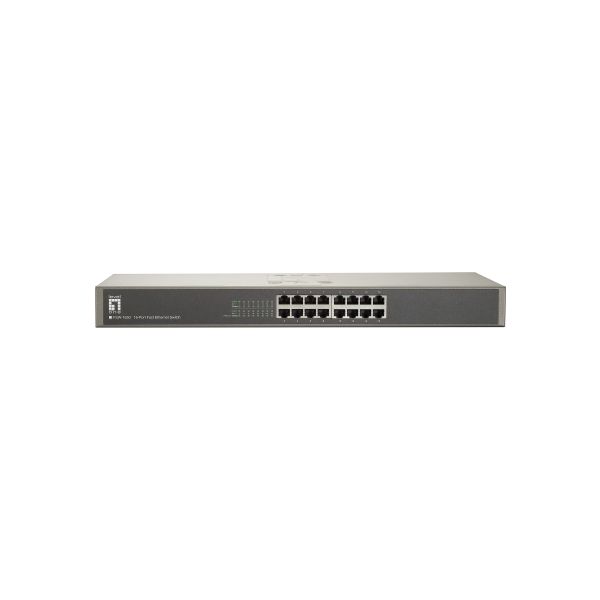 LevelOne FSW-1650 netwerk-switch Unmanaged Fast Ethernet (10/100) Grijs (FSW-1650) LevelOne FSW-1650 netwerk-switch Unmanaged Fast Ethernet (10/100) Grijs (FSW-1650)