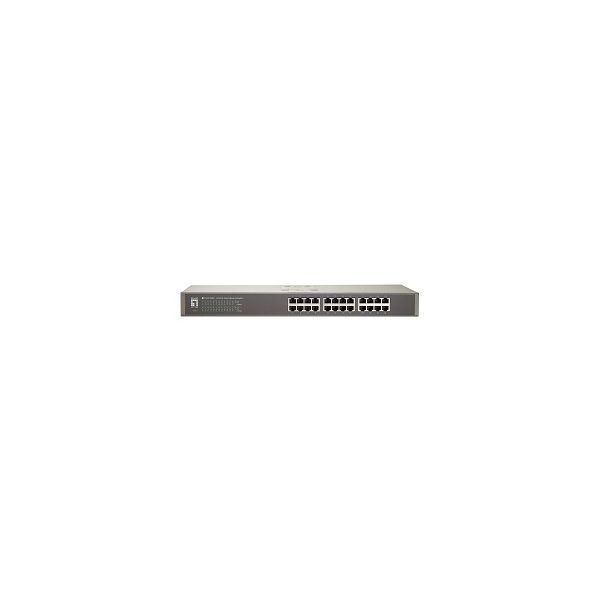 LevelOne FSW-2450 netwerk-switch Unmanaged Fast Ethernet (10/100) Zwart (FSW-2450)