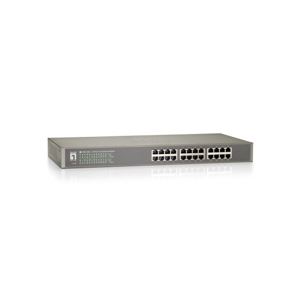 LevelOne FSW-2450 netwerk-switch Unmanaged Fast Ethernet (10/100) Zwart (FSW-2450) LevelOne FSW-2450 netwerk-switch Unmanaged Fast Ethernet (10/100) Zwart (FSW-2450)