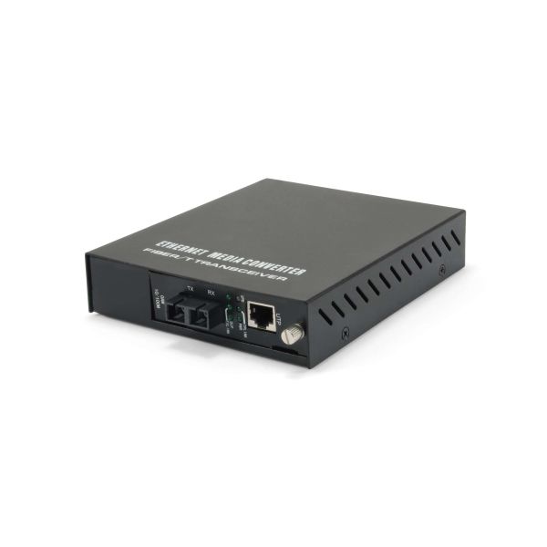 LevelOne FVM-1220 netwerk media converter 1310 nm Zwart (FVM-1220)