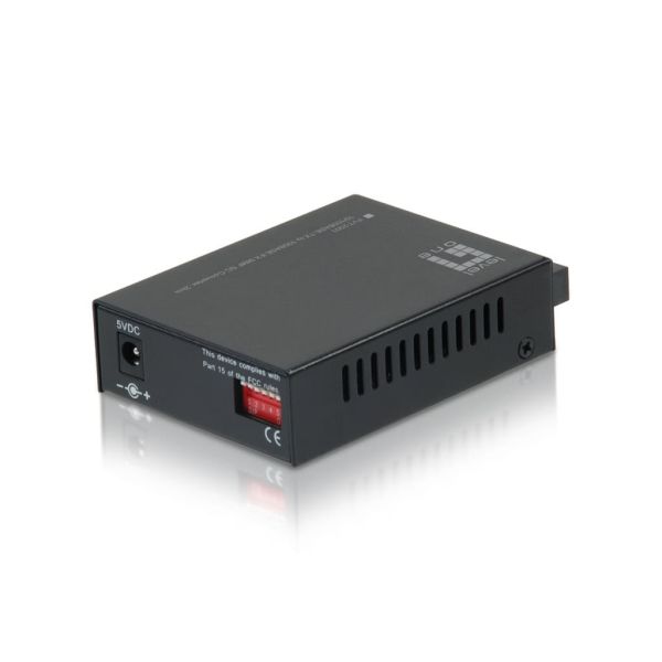 LevelOne FVT-2001 netwerk media converter 100 Mbit/s 1310 nm Multimode Zwart (FVT-2001)