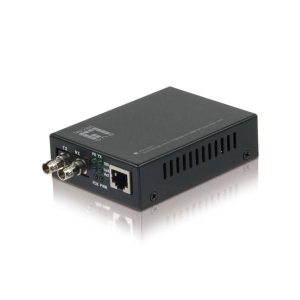 LevelOne FVT-2002 netwerk media converter 100 Mbit/s 1310 nm Zwart (FVT-2002)