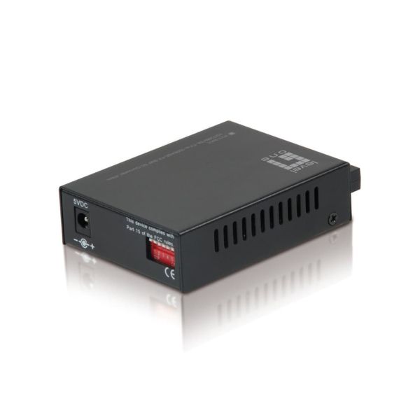 LevelOne FVT-2401 netwerk media converter 100 Mbit/s 1310 nm Single-mode Zwart (FVT-2401)
